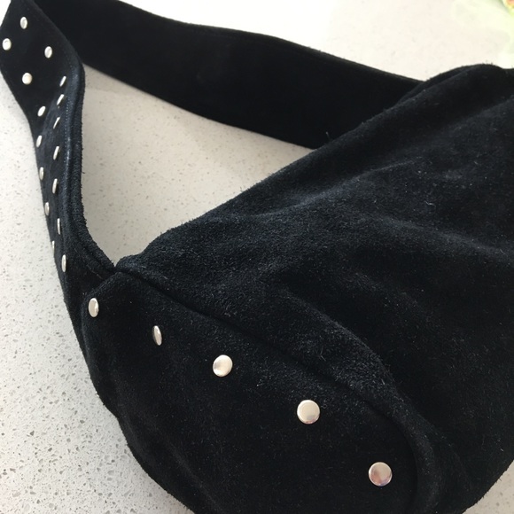 Vintage Handbags - Vintage Suede Woolworth’s shoulder bag